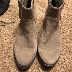 Worn Once Nine West size 12 brown bootie